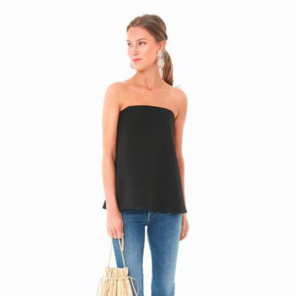 NWOT Tuckernuck Strapless Crepe Marin Top